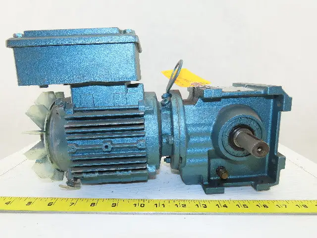 SEW-EURODRIVE S37DT71K2 Gear Motor 1/3HP 6.80:1 Ratio 230YY/460Y 3Ph