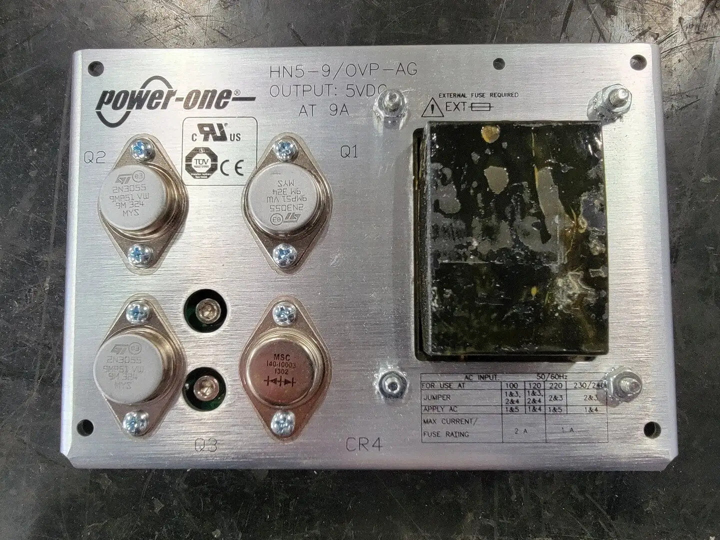 NEW POWER ONE HN5-9/OVP-AG