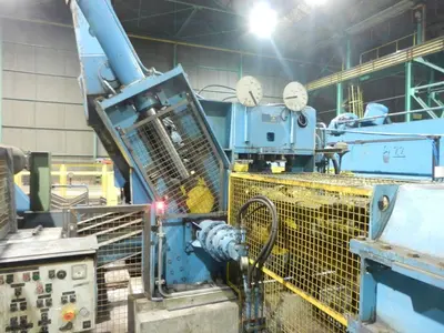 USED WMW ROLLER LEVELER - METAL FLATTENING MACHINE 2200X40