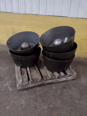 30" (5) BARRETT CHIP SPINNER BASKETS: STOCK 18409