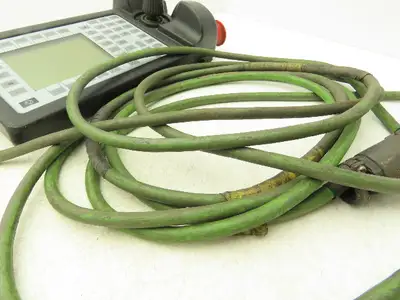 ABB 3HNE-00313-1 Robot Teach Pendant Keypad Handheld With 20' Cord With E-stop