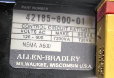 USED Allen-Bradley 509-AOD