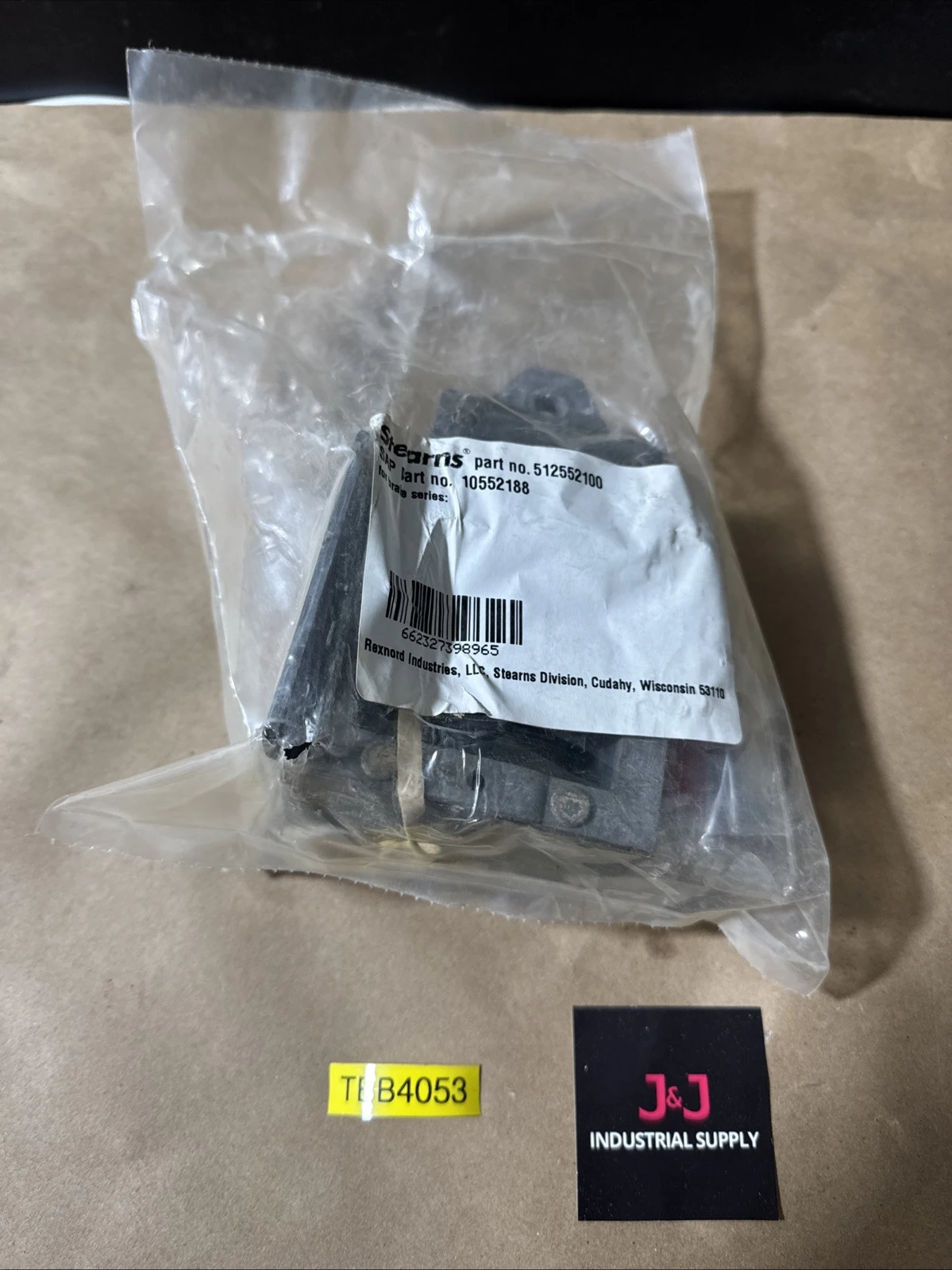 New Stearns 512552100 Brake Kit SAP Part 10552188 Warranty 🇺🇸