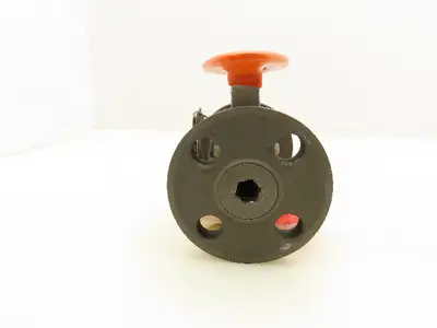 Kitz 300SCTA-M-HC-CL2 Chemical Ball Valve 1/2" Flanged Class 300 Steel 4-Bolt