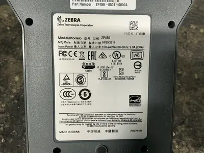 Used 2018 ZEBRA ZP 450 Label Printers Ohio US | HGR 24 #1463289