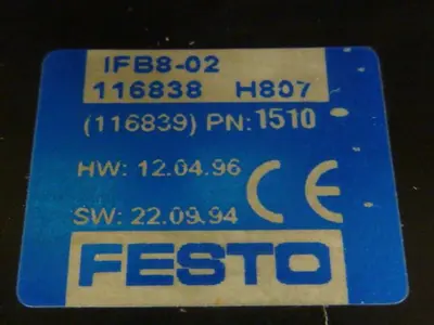 USED FESTO IFB8-02