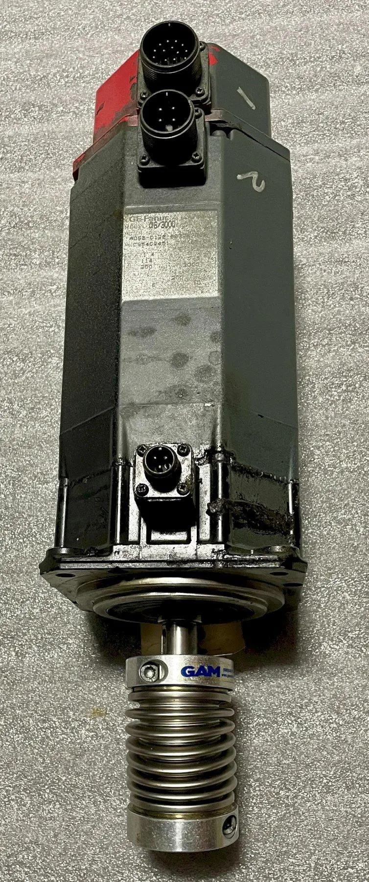 Used 1985 Fanuc A06B-0128-B677#7008 Servo Motors Ohio US | Great American Equipment Company #164475