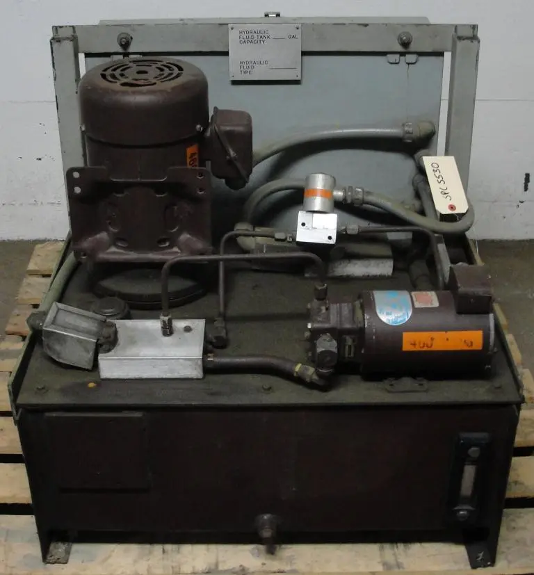 SPC5530  Pump 5 hp Autoquip hydraulic power unit, 23 gallon reservoir tank