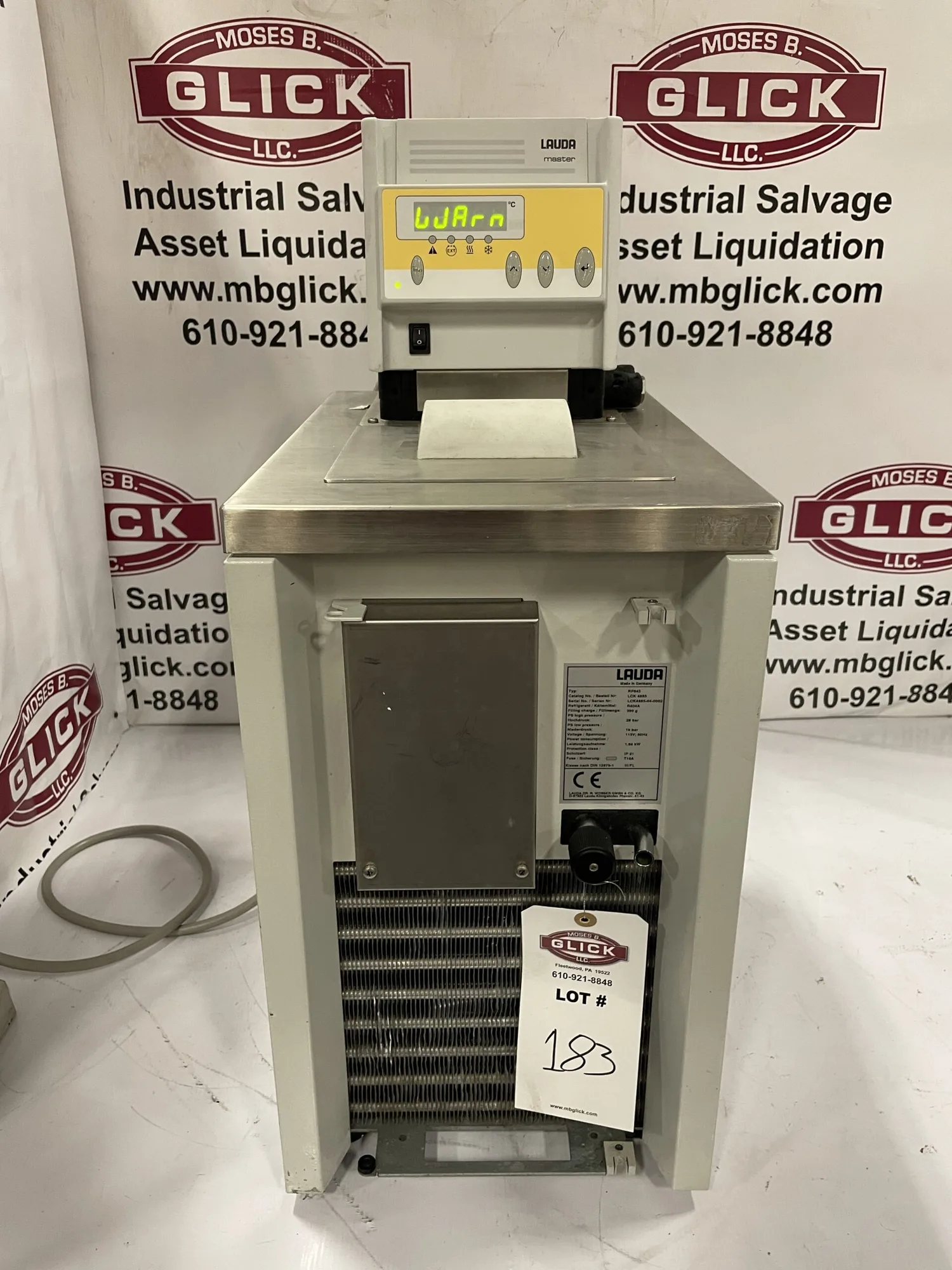LAUDA RP845 REFRIGERATED WATER BATH CHILLER
