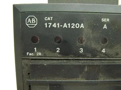USED ALLEN BRADLEY 1741-A120A SER A