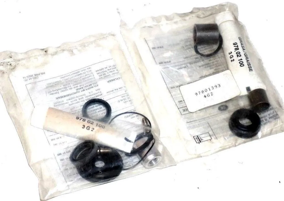 2 NEW ASCO 97801393 SEAL KITS FOR ROD / BEARING