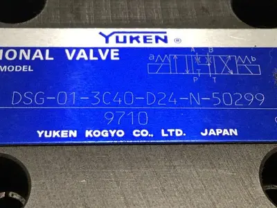 USED YUKEN DSG-01-3C40-D24-N-50299