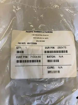 71004-60 O-RING, GASONICS QTY 8