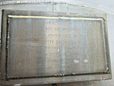 Used Letco Inc. Does Not Apply Jacketed Tanks Ohio US | Equipment Recovery Corp. #1331478