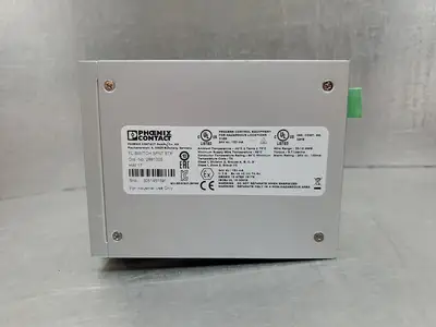 Used Phoenix Contact FL Switch SFNT 8TX Ethernet Switch, 2891005, 24VDC Network Switches South Carolina US | Palmetto Automation #1507515