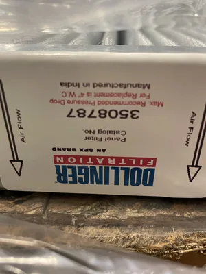 Dollinger 3508787 Panel Filter 7-5/8″ X 7-5/8″ -NIB of 2