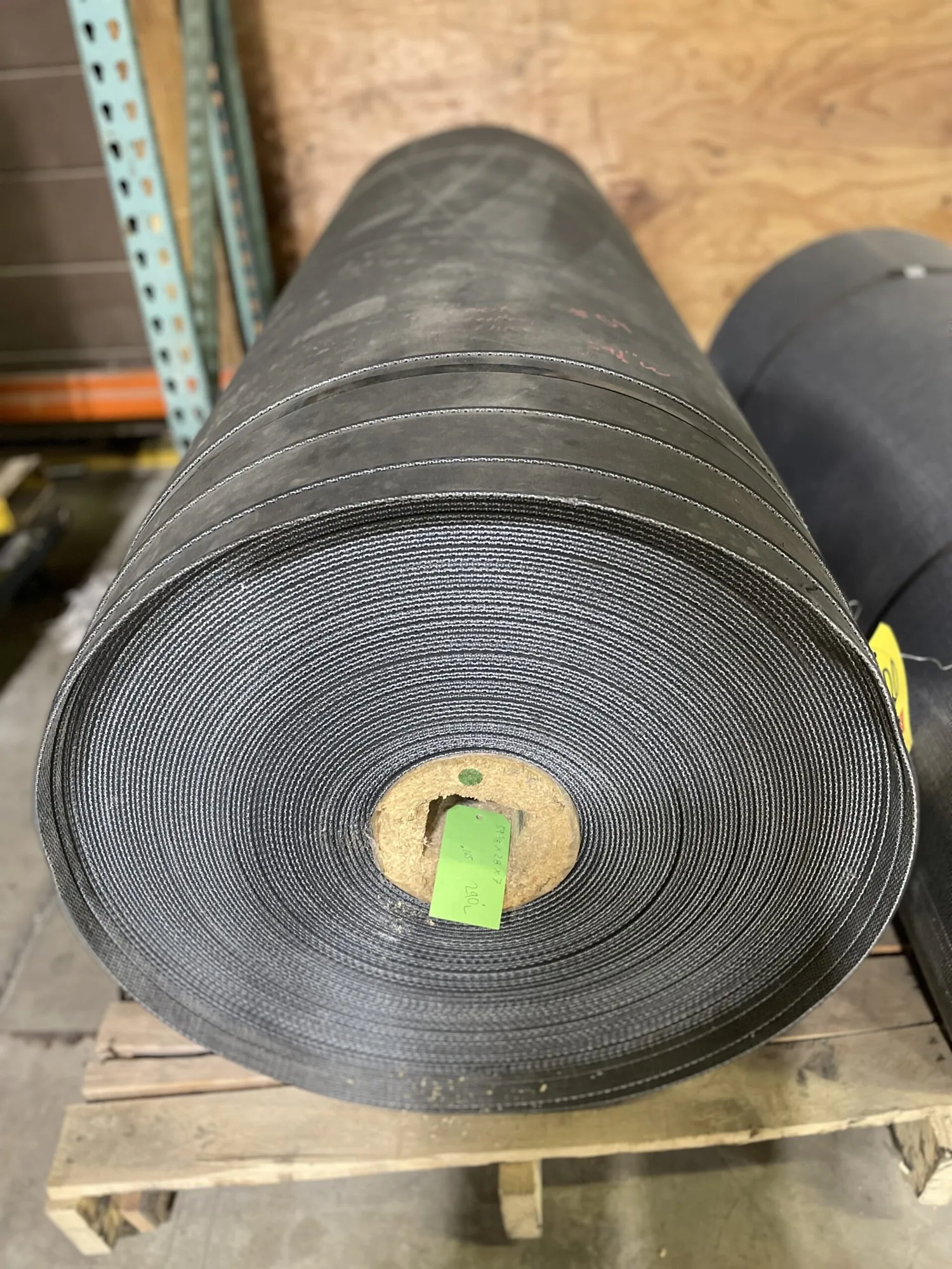 59.5” Rough Mat PVC Conveyor Belt 4mm x 290’