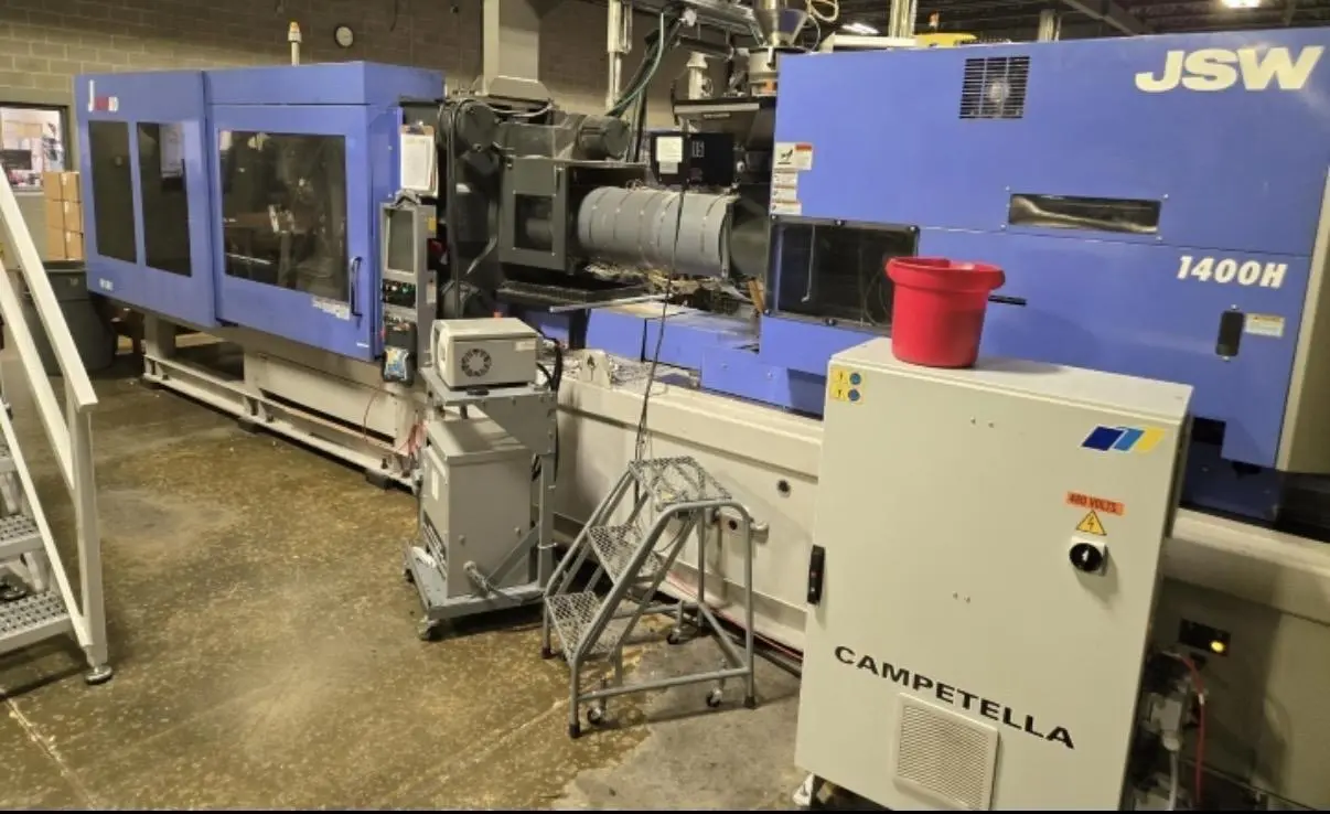 Used 2008 JSW J450AD-1400H Injection Molding Machines Georgia US | Zag Equipment #1284637