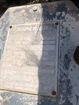 USED WHITE SUPERIOR 12SGTB