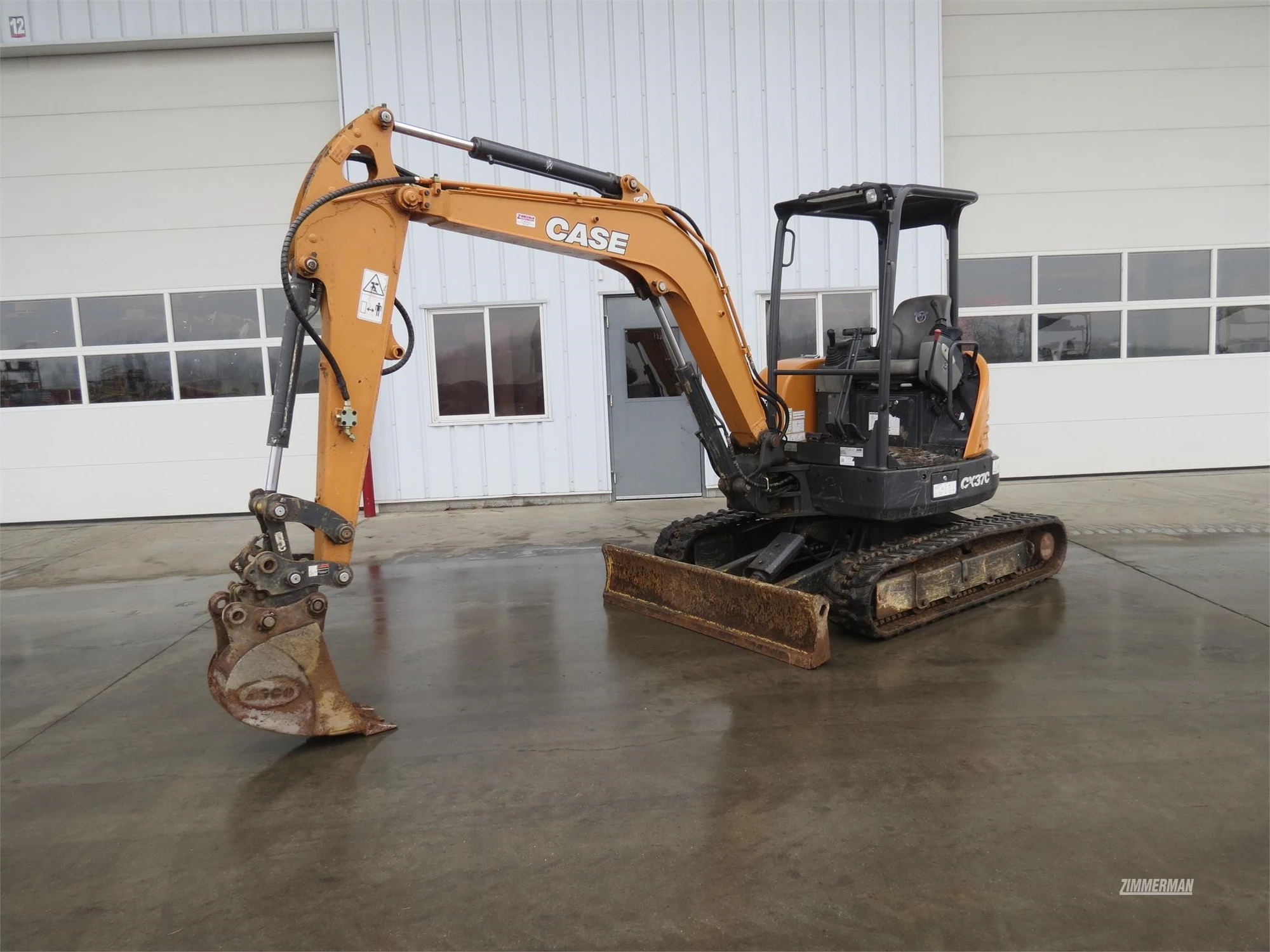 Used 2019 CASE CX37C Crawler Excavators - Mini Pennsylvania US | Zimmerman Farm Service #1409921