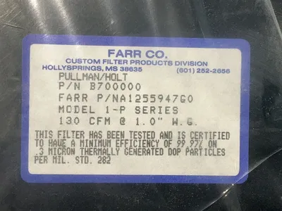 Used FARR B700000 Miscellaneous MRO Ohio US | HGR 24 #1261062