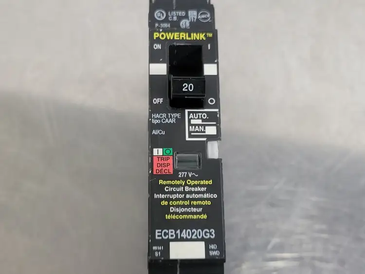 Used SCHNEIDER ELECTRIC ECB14020G3 Switchgears British Columbia CA | Lenmark #241420