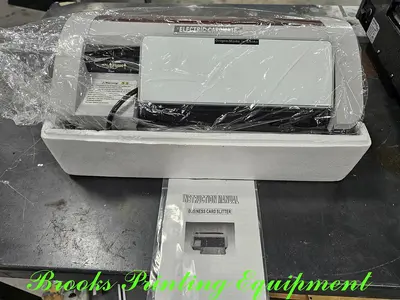OML Plus Electric Cardmate Business Slitter