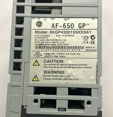 USED GENERAL ELECTRIC 6KGP43001X9XXXA1