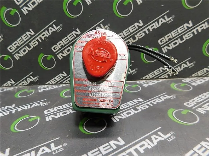 ASCO 8320A172 Red Hat Solenoid Valve New No Box