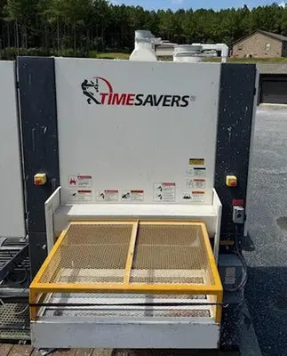 TIMESAVERS 3331-43-200, 37" PLANER-SANDER-SANDER, (3-HEADS)