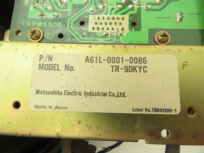Fanuc A05B-2022-C101 MDI/CRT Operator Interface Keyboard Control Panel 9" Screen