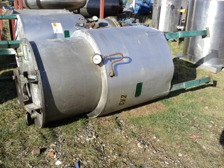 Used H. PONTIFLEX & SONS 800 Litre Stainless Steel Tanks New Jersey US | Perry Equipment #122079