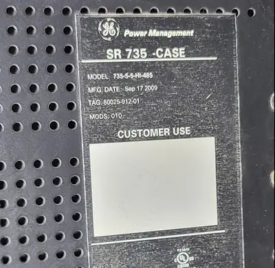 NEW 2009 GENERAL ELECTRIC SR735