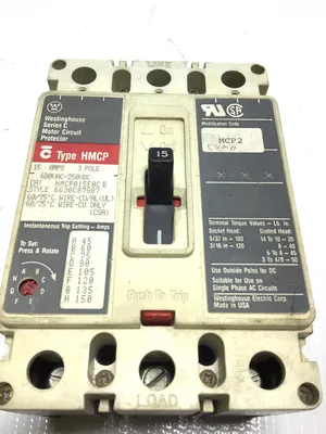 USED WESTINGHOUSE HMCP015E0C