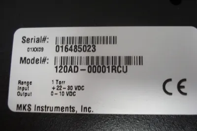MKS BARATRON 120AD-00001RCU MANOMETER 120AD00001RCU