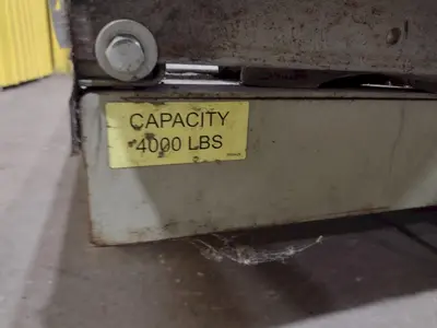 4000 LBS SOUTHWORTH MODEL #LS4-48W HYRAULIC SCISSOR LIFT TABLE 110V: STOCK #20937