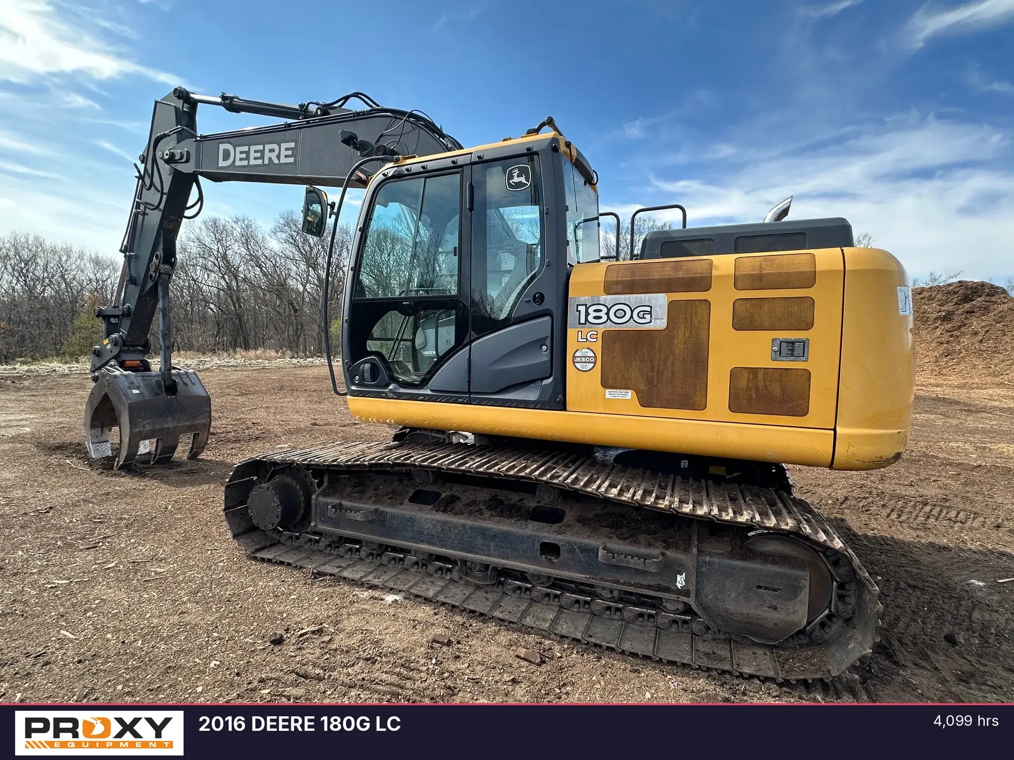 Used 2016 DEERE 180G LC Excavators New Jersey US | Proxy Equipment #1388680