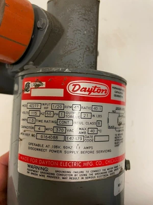Dayton AC Gearmotor Gearmotors | Amiron Machinery (4)