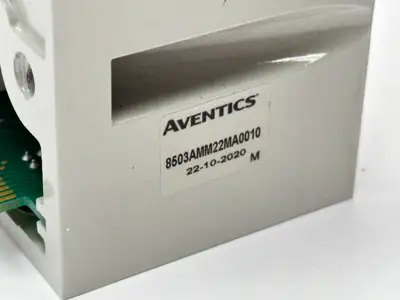 Used Aventics 2 Station Manifold Block 1/4" NPT Parts (Hydraulics and Pneumatics) Michigan US | Maverick Industrial Sales #1487610
