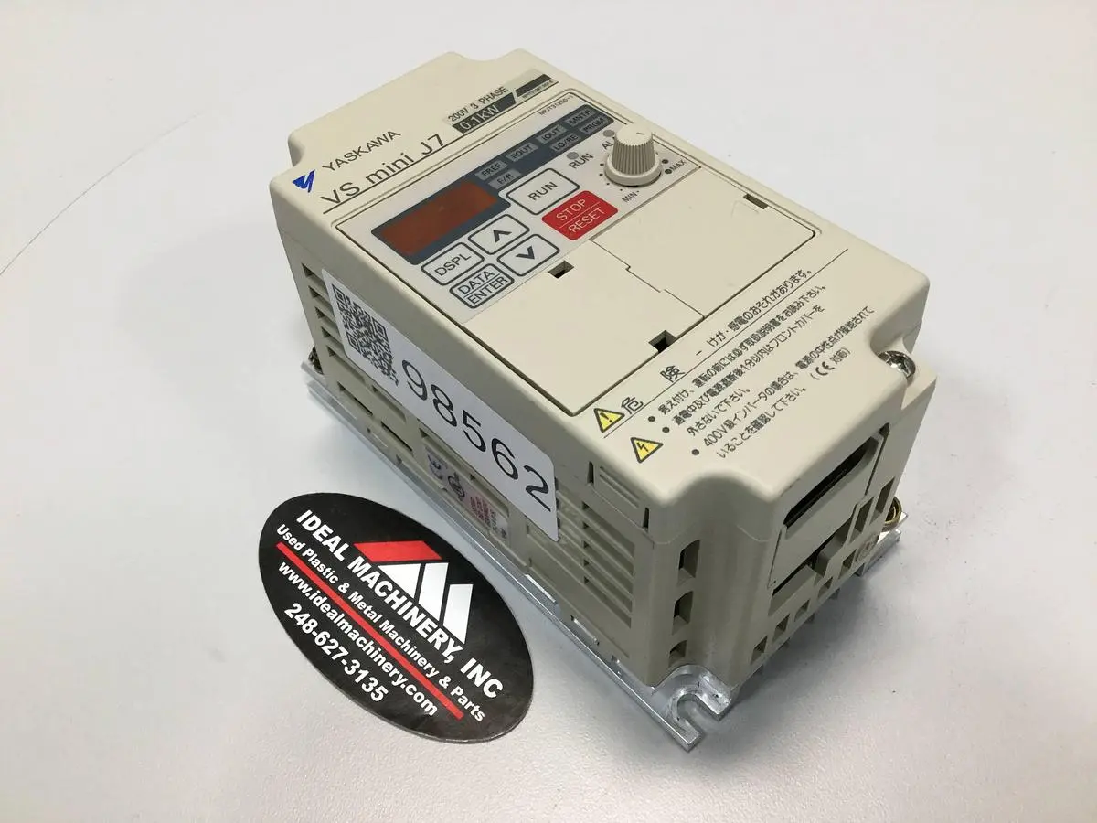 Used YASKAWA CIMR-J7AA20P1 Variable Speed Drives Michigan US | Ideal Machinery #1317067