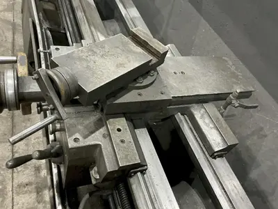 21" X 84" CLAUSING MODEL #21 ENGINE LATHE METRIC & 3.5" HOLE: YOBRO #25140