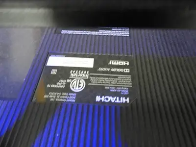 Used Hitachi Used 42" Hitachi Roku TV with Wall Mount Video/CATV/Television Illinois US | Falcon Restaurant Supply #1375860