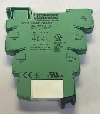 USED PHOENIX CONTACT PLC-BSC-24DC/21-21