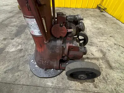 (2) 100 TON DUFF NORTON MODEL #144-CMJ AIR MOTOR JACKS, 30" LIFT: YOBRO #24192