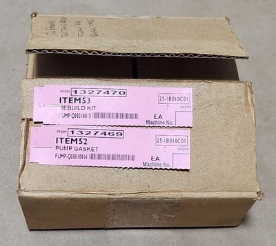 *NEW SURPLUS* Unbranded Clean Transfer Pump Gasket Kit W 53 Pump Shaft +Warranty