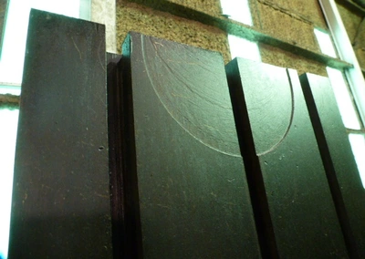 20" x 78" Angle Plate, (3) Vertical T-Slots