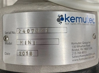 Used KEMUTEC KEMUTEC MINI SIFTER Circular Screeners New York US | Michael Benalt Inc #1274313