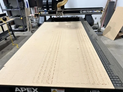 2022 MULTICAM APEX3R Used 3 Axis CNC Routers | PlastiMach Corp (4)