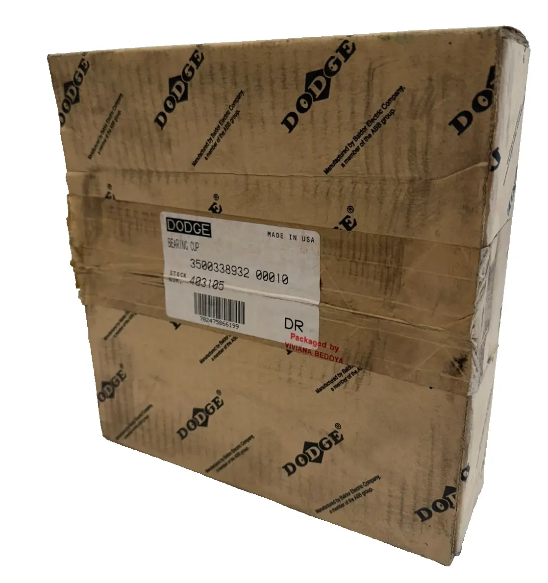 NEW DODGE 3500338932 00010 BEARING CUP 403105