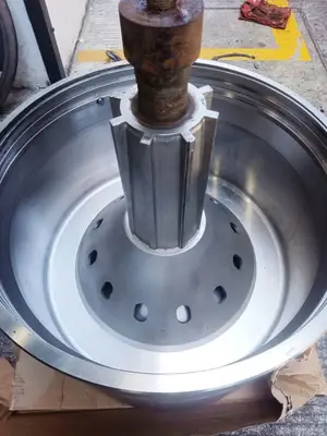 Macfuge 105 BDM 3S-P biodiesel washing separator, SS.